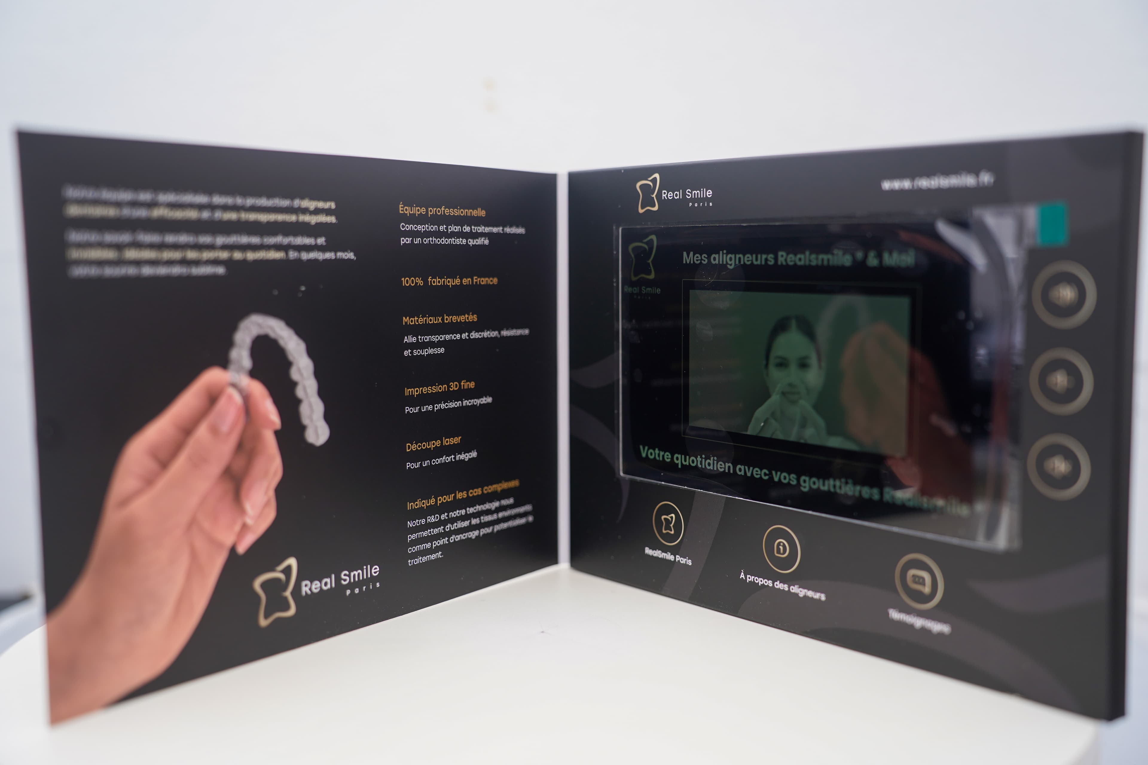 Aligner precision close-up